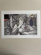 Roy Lichtenstein - Nude thinking *ZELDZAAM*, Antiquités & Art, Art | Lithographies & Sérigraphies, Enlèvement