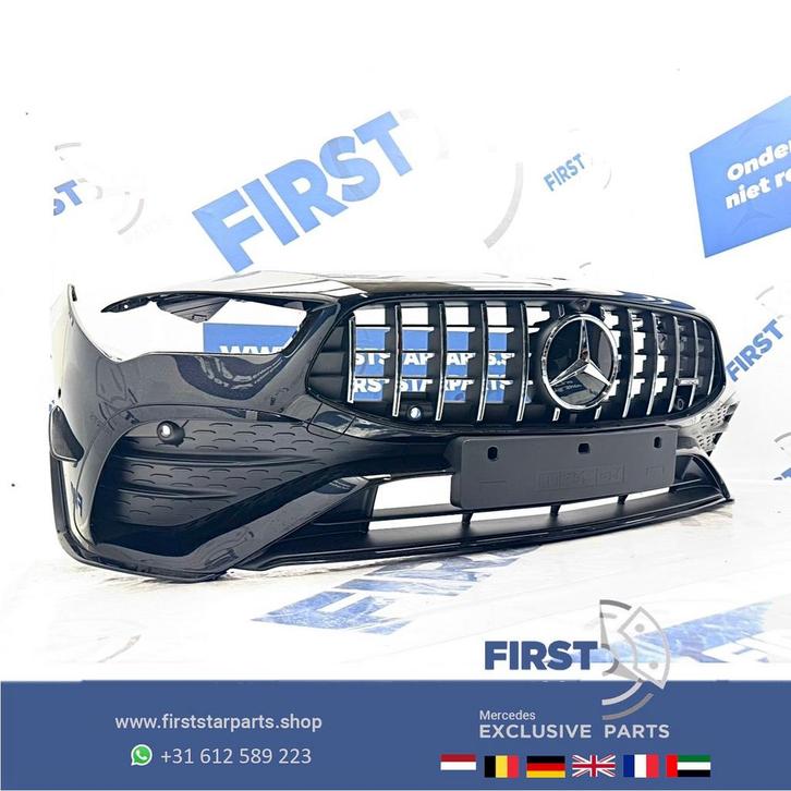 W118 CLA FACELIFT BUMPER A1188804803 CLA35 AMG AERO 2024 VOO, Auto-onderdelen, Carrosserie, Bumper, Mercedes-Benz, Voor, Gebruikt