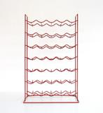 Vintage Tomado wijnrek rood, Ophalen, Gebruikt, Metaal