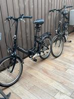 2 identieke vouwfietsen - als nieuw, Vélos & Vélomoteurs, Vélos | Vélos pliables, Comme neuf, Enlèvement