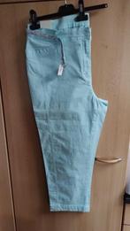 turquoise zomerbroek met ceintuurtje, Overige kleuren, Maat 46/48 (XL) of groter, Nieuw, Ophalen of Verzenden