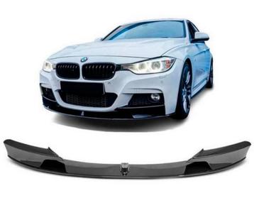 Bmw 3-serie F30 F31 zwart glans M bumperlip lip 2011-2019 beschikbaar voor biedingen