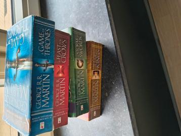 4 boeken Game of Thrones  beschikbaar voor biedingen