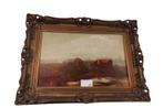 "grazende koeien" schilderij., Antiek en Kunst, Ophalen
