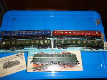 Ensemble de trains à courant continu Marklin Hamo CH /DB, Comme neuf, Courant continu, Set de Trains, Märklin