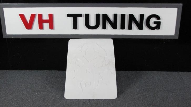 Motorkapplaat Skull 75x49CM, Auto diversen, Tuning en Styling, Ophalen