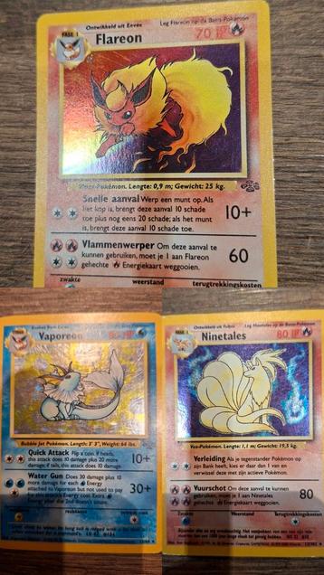 Lot oude pokémon kaarten beschikbaar voor biedingen
