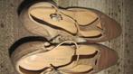 DAMES SCHOENEN LEDER & CROCO TAUPE  chaussures A45, Beige, Dansschoenen, Ophalen of Verzenden, Gedragen
