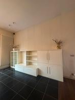 Mooie moderne wandkast wit, Maison & Meubles, Ameublement | Revêtements de sol, Enlèvement, Blanc