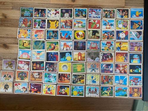 Pokémon Stickers - Merlin Collections - Lot van 103 stickers, Verzamelen, Stickers, Zo goed als nieuw, Strip of Tekenfilm, Ophalen of Verzenden
