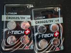 CR2025 batterijen 3V, Audio, Tv en Foto, Accu's en Batterijen, Ophalen of Verzenden, Zo goed als nieuw