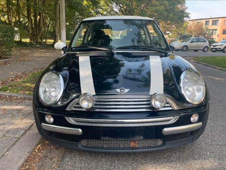 Mini Cooper 1.6 benz 113.000km blanco gekeurd voor verkoop, Auto's, Mini, Particulier, Cooper, ABS, Airbags, Airconditioning, Alarm