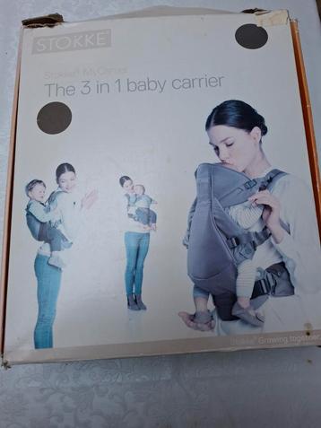 Stokke 3in1 zeer handige draagzak van baby tot kleuter beschikbaar voor biedingen