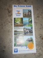 Fiets en wandelkaart - De Friese kust, Livres, Guides touristiques, Comme neuf, Enlèvement ou Envoi