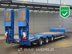Broshuis 3ASD-18-30/0 Lift + Steering Axle Hydraulic Ramps, Auto's, Vrachtwagens, Stof, Blauw, Overige brandstoffen, Bedrijf