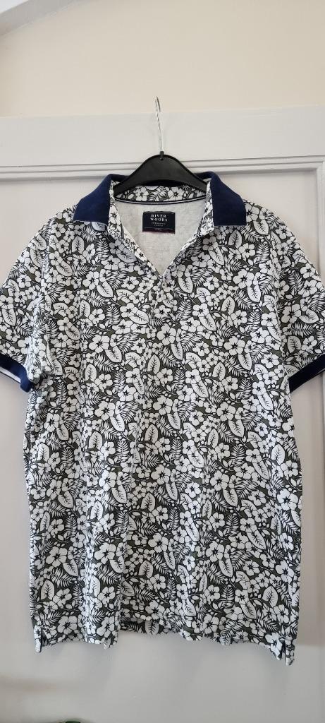 Rivers Woods polo - Maat L, Kleding | Heren, Polo's, Gedragen, Maat 52/54 (L), Ophalen of Verzenden