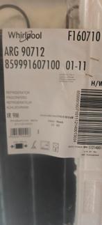 Frigo encastrable Whirlpool ARG 90712, Electroménager, Neuf, 85 à 120 cm, Sans bac à congélation, Enlèvement