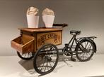 Antieke BAKFIETS ICE CREAM, Ophalen