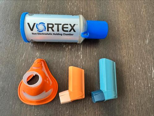 Vortex inhalatiekit + kindermasker - Zeer goede staat, Kinderen en Baby's, Badjes en Verzorging, Zo goed als nieuw, Ophalen of Verzenden