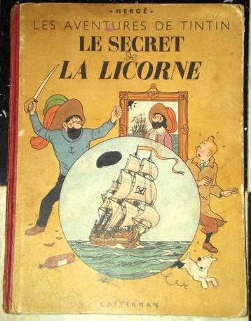 Tintin B1 / Le Secret de la Licorne disponible aux enchères