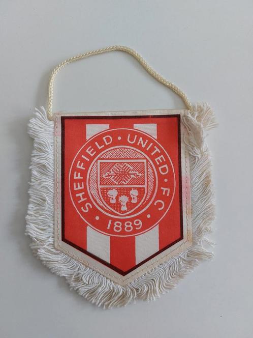Wimpel Sheffield United FC, Verzamelen, Sportartikelen en Voetbal, Zo goed als nieuw, Ophalen of Verzenden