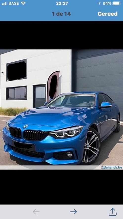 BMW 420dA GranCoupe M-Sportpakket 07/2017 Full Option!!, Autos, BMW, Particulier, Série 4 Gran Coupé, ABS, Phares directionnels