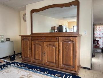 Meubelset van massief eikenhout - Goede staat beschikbaar voor biedingen