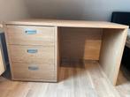 Stijlvolle bureau met 3 lades – moderne houtlook, Ophalen, Nieuw, Bureau