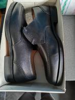 Nieuwe zwarte lederen schoenen, Neuf, Chaussures à lacets, Enlèvement, Noir