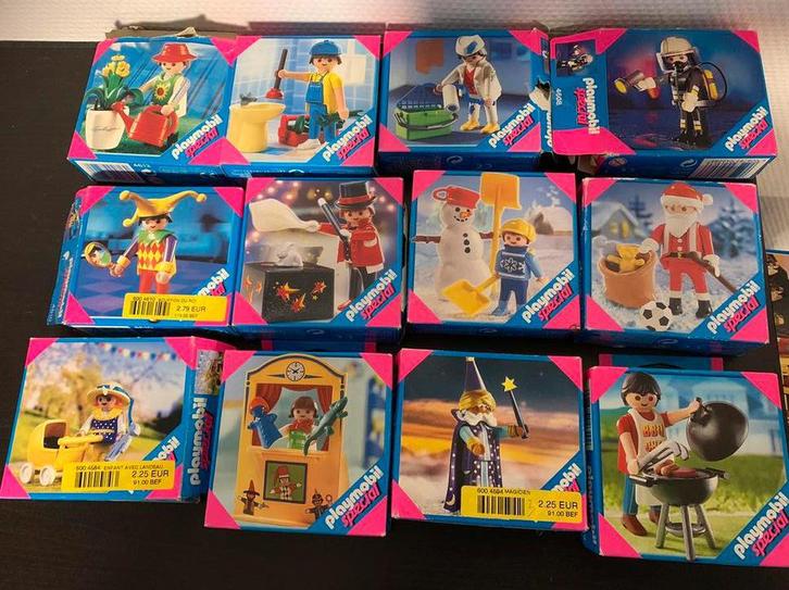 Lot: 22 complete Playmobil specials en diverse poppetjes, Kinderen en Baby's, Speelgoed | Playmobil, Zo goed als nieuw, Complete set