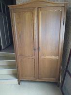 kleerkast en nachtkast, Huis en Inrichting, Kasten | Kleerkasten, Ophalen, Gebruikt, 100 tot 150 cm, Met hangruimte