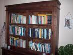 Boekenkast met schuifdeuren met ruitjes, Huis en Inrichting, Ophalen, Met plank(en), Gebruikt, 200 cm of meer