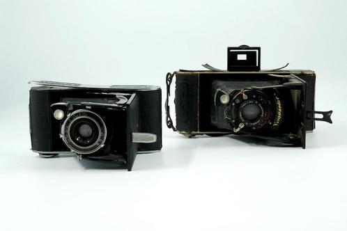 Lot de 2 appareils à soufflets Agfa et Voigtlander, Audio, Tv en Foto, Fotocamera's Analoog, Gebruikt, Overige Merken, Ophalen of Verzenden