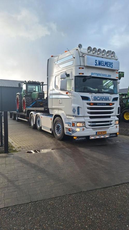 Scania R500 V8 2013 euro 5, Auto's, Vrachtwagens, Bedrijf, Scania, Diesel, Euro 5, Handgeschakeld, Zwart, Zwart, Ophalen of Verzenden