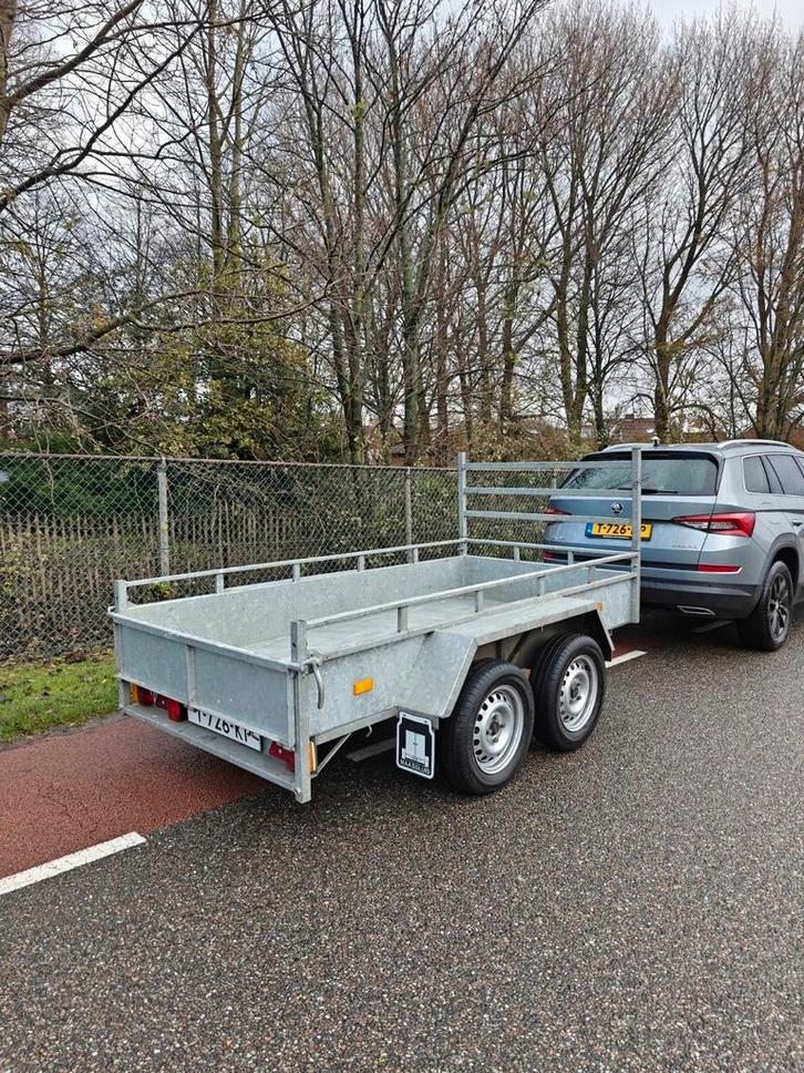 Ongeremd 750KG open aanhanger, Auto diversen, Aanhangers en Bagagewagens, Zo goed als nieuw, Ophalen
