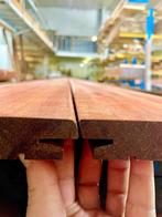 Padouk / padouk d-deck platelage épaisseur 25mm, Bricolage & Construction, Bois & Planches, 300 cm ou plus, Planche, Autres essences de bois