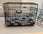Inklapbare bench met matras voor pup, hond of kat, Ophalen of Verzenden, Zo goed als nieuw