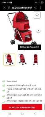 Honden buggy, Ophalen, Zo goed als nieuw