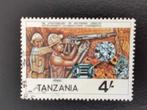 Tanzania 1985 - diamantmijn - mijnwerkers, Postzegels en Munten, Ophalen of Verzenden, Tanzania, Gestempeld