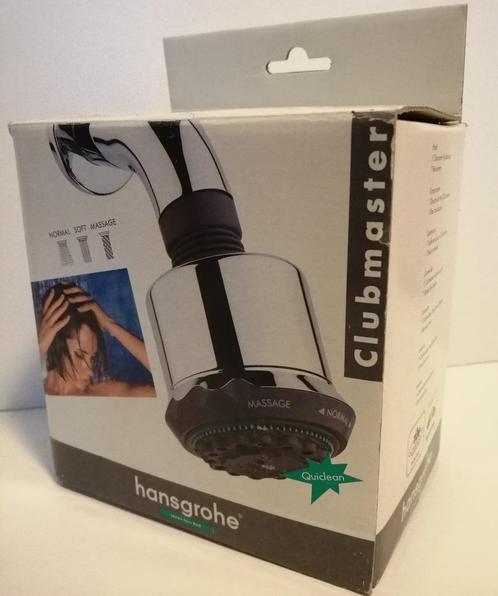 Nieuwe hoofdouche (douchekop) met douchearm Hans Grohe, Doe-het-zelf en Bouw, Sanitair, Nieuw, Douche, Chroom, Ophalen of Verzenden