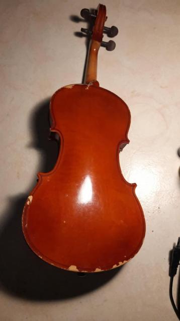 violon ancien+ boîte, Enlèvement, Utilisé, Violon, Avec valise