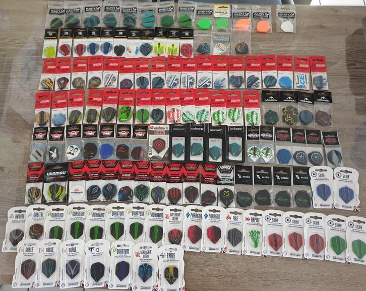 Darts Flights Opruiming - alles aan +60% korting, Sport en Fitness, Darts, Nieuw, Flights, Ophalen of Verzenden