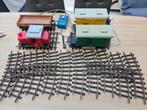 Playmobile trein set met koperen rails, Hobby en Vrije tijd, Modeltreinen | Overige schalen, Ophalen, Gebruikt, Locomotief
