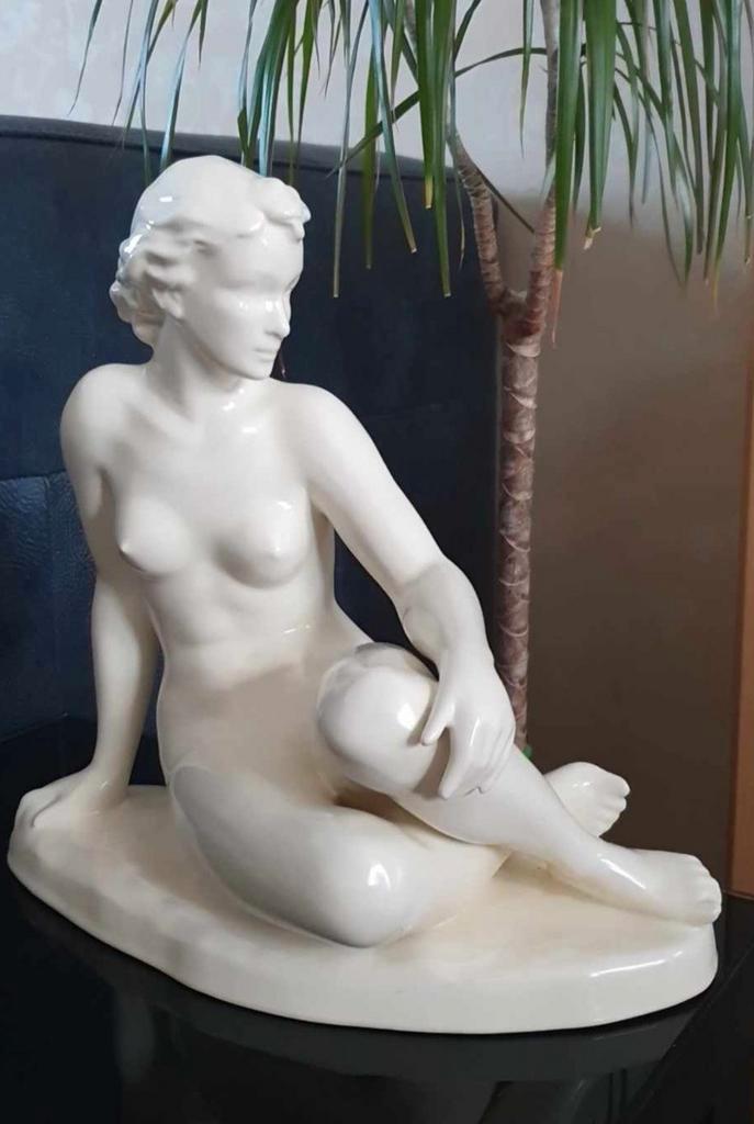 CORTENDORF Duitse Grote Beeld uit 1930., Antiek en Kunst, Curiosa en Brocante, Verzenden