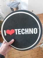 Slipmat I love techno, Ophalen, Zo goed als nieuw