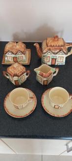 Vintage thee set keeley str. Pottery, Antiek en Kunst, Antiek | Servies compleet, Ophalen of Verzenden