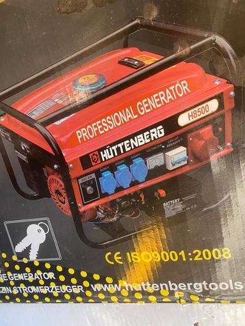 Hüttenberg Générateur électrique 8500W, Enlèvement ou Envoi, Neuf