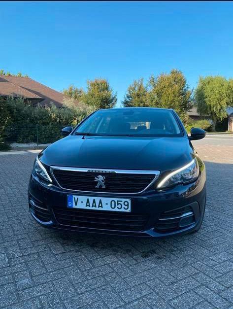 Peugeot 308 1.6 HDi advertentieblauw, Auto's, Peugeot, Particulier, ABS, Airbags, Airconditioning, Android Auto, Apple Carplay