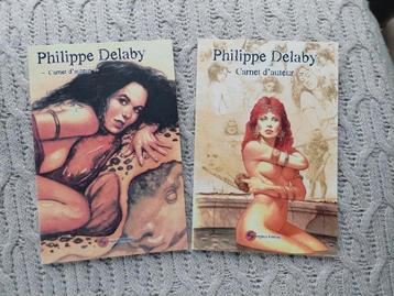 Philippe Delaby carnet d'auteur Murena, Enlèvement ou Envoi, Comme neuf