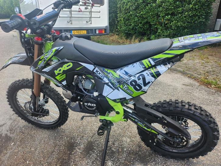 Crosser KXD 125cc 17/14 wielen electrische start en koplamp, Kinderen en Baby's, Speelgoed | Buiten | Actiespeelgoed, Nieuw, Ophalen of Verzenden